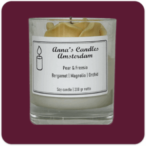 Scented Candle Pear & Freesia